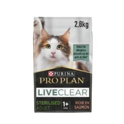 PRO PLAN LiveClear Sterilised Adult au Saumon - Croquettes pour chat