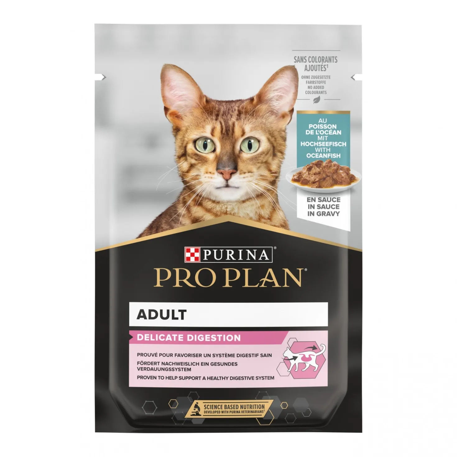 Pro Plan Nutrisavour Delicate en sauce - pâtée chat