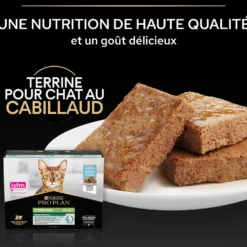 Pro Plan Nutrisavour Sterilised en mousse - pâtée chat