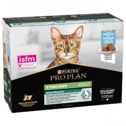 Pro Plan Nutrisavour Sterilised en mousse - pâtée chat