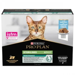 Pro Plan Nutrisavour Sterilised en mousse - pâtée chat