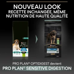 Pro Plan Sensitive Digestion Large Robust Adult à l'agneau - croquettes chien