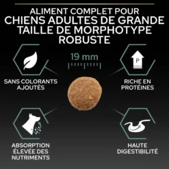 Pro Plan Sensitive Digestion Large Robust Adult à l'agneau - croquettes chien