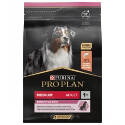Pro Plan Sensitive Skin Medium Adult au saumon - croquettes chien