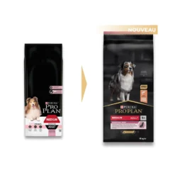 Pro Plan Sensitive Skin Medium Adult au saumon - croquettes chien