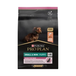 Pro Plan Sensitive Skin Small & Mini Puppy au saumon - croquettes chiot