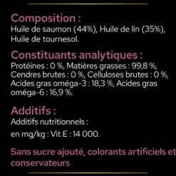 Pro Plan Skin & Coat+ en huile aliment complémentaire chat