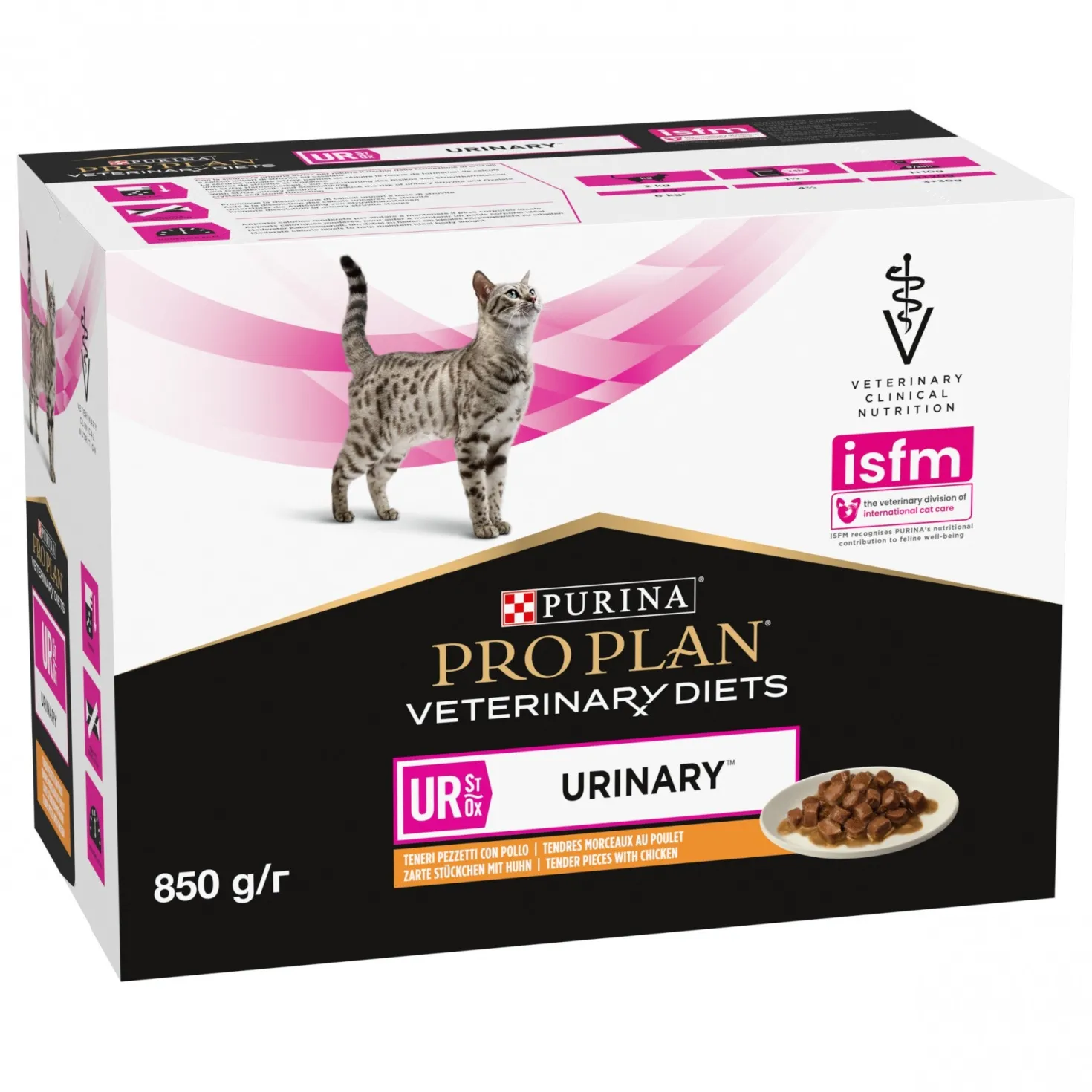 Pro Plan Veterinary Diets UR St/Ox Urinary – pâtée en bouchées chat