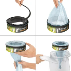 Recharge de sacs ronde pour poubelle Litter Locker II & Litter Locker Design