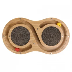 Recharges plateforme à griffer en bois Wouapy chat