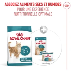 Royal Canin Ageing 15+ - Croquettes pour chat
