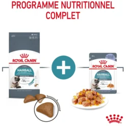 ROYAL CANIN Hairball Care en Gelée – Pâtée pour chat