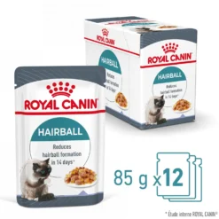 ROYAL CANIN Hairball Care en Gelée – Pâtée pour chat