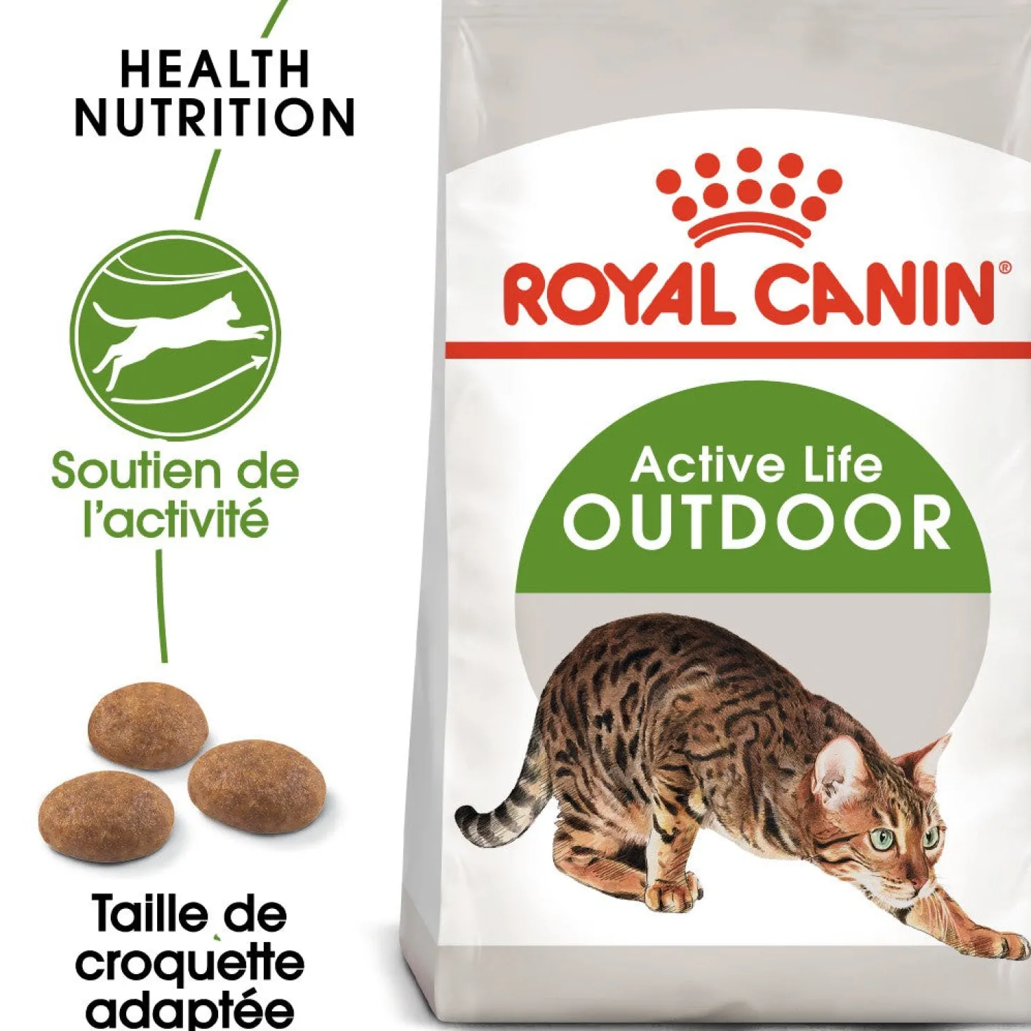 Royal Canin Outdoor - croquettes chat