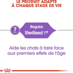 Royal Canin Sterilised 7+ - croquettes chat