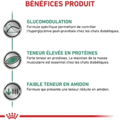 Royal Canin Veterinary Diabetic - croquettes chat