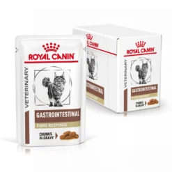 Royal Canin Veterinary Gastrointestinal Fibre Response en bouchées – pâtée chat