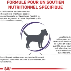 Royal Canin Veterinary Neutered Adult Small Dog - croquettes chien