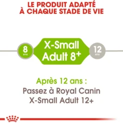 Royal Canin X-Small Adult 8+ - croquettes chien