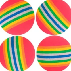 Set de balles arc en ciel