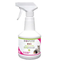 Spray répulsif antiparasitaire chat, rongeur