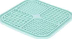 Tapis à lécher turquoise chien, chat