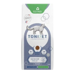 Tonivet Stérilisé Senior au poulet - croquettes chat