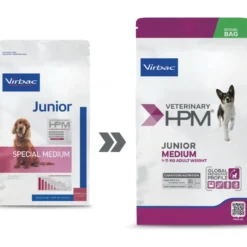 Veterinary HPM Junior Medium Dog - croquettes chiot