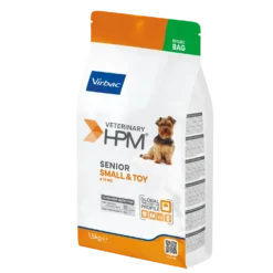 Veterinary HPM Senior Neutered Dog Small & Toy - croquettes chien
