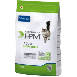 Virbac Veterinary HPM Adult with salmon Neutered & Entire Cat - croquettes chat