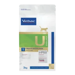 Virbac Veterinary HPM Diététique Urology Struvite Dissolution - croquettes chat