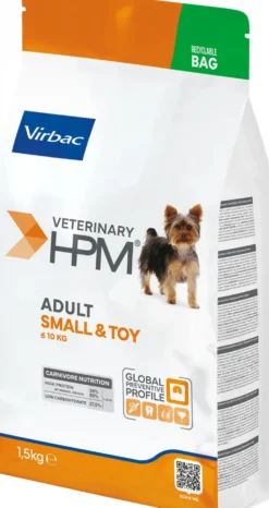Virbac Veterinary HPM Physiologique Adult Small & Toy - croquettes chien
