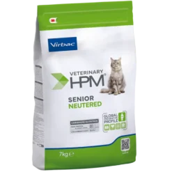 Virbac Veterinary HPM Senior Neutered Cat - croquettes chat