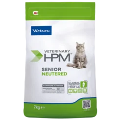Virbac Veterinary HPM Senior Neutered Cat - croquettes chat