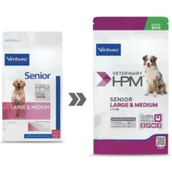 Virbac Veterinary HPM Senior Large & Medium Dog - croquettes chien