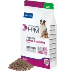 Virbac Veterinary HPM Senior Large & Medium Dog - croquettes chien