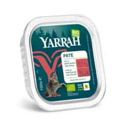 Yarrah bio sans céréales - pâtée chat