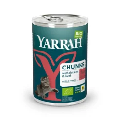 Yarrah bouchées bio - pâtée chat