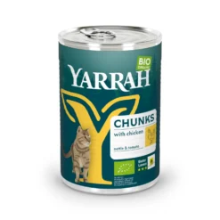 Yarrah bouchées bio - pâtée chat