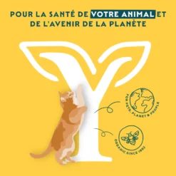 Yarrah bouchées bio sans céréales - pâtée chat