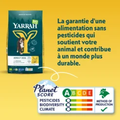 Yarrah croquettes bio chien