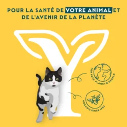 Yarrah croquettes Bio pour chat stérilisé