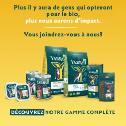 Yarrah croquettes bio pour chien sensible