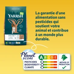 Yarrah croquettes bio sans céréales pour chat adulte