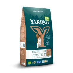 Yarrah croquettes bio sans céréales pour chat adulte