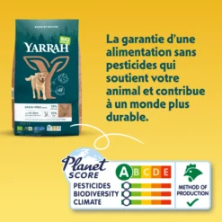 Yarrah croquettes bio sans céréales pour chien adulte