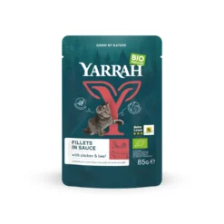 Yarrah filets bio en sauce - pâtée chat