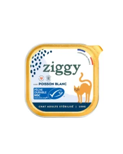 Ziggy Stérilisés Saveur Poisson Pâtée Pour Chats