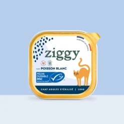 Ziggy Stérilisés Saveur Poisson Pâtée pour Chats Adult